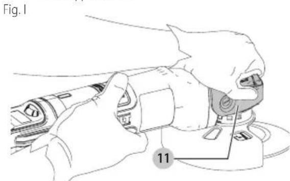 DEWALT DWE43240VS - Position correcte des mains (Fig. H, I) - 2