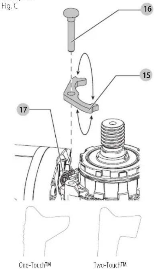 DEWALT DWE46166N - Opiones de ajuste - 1