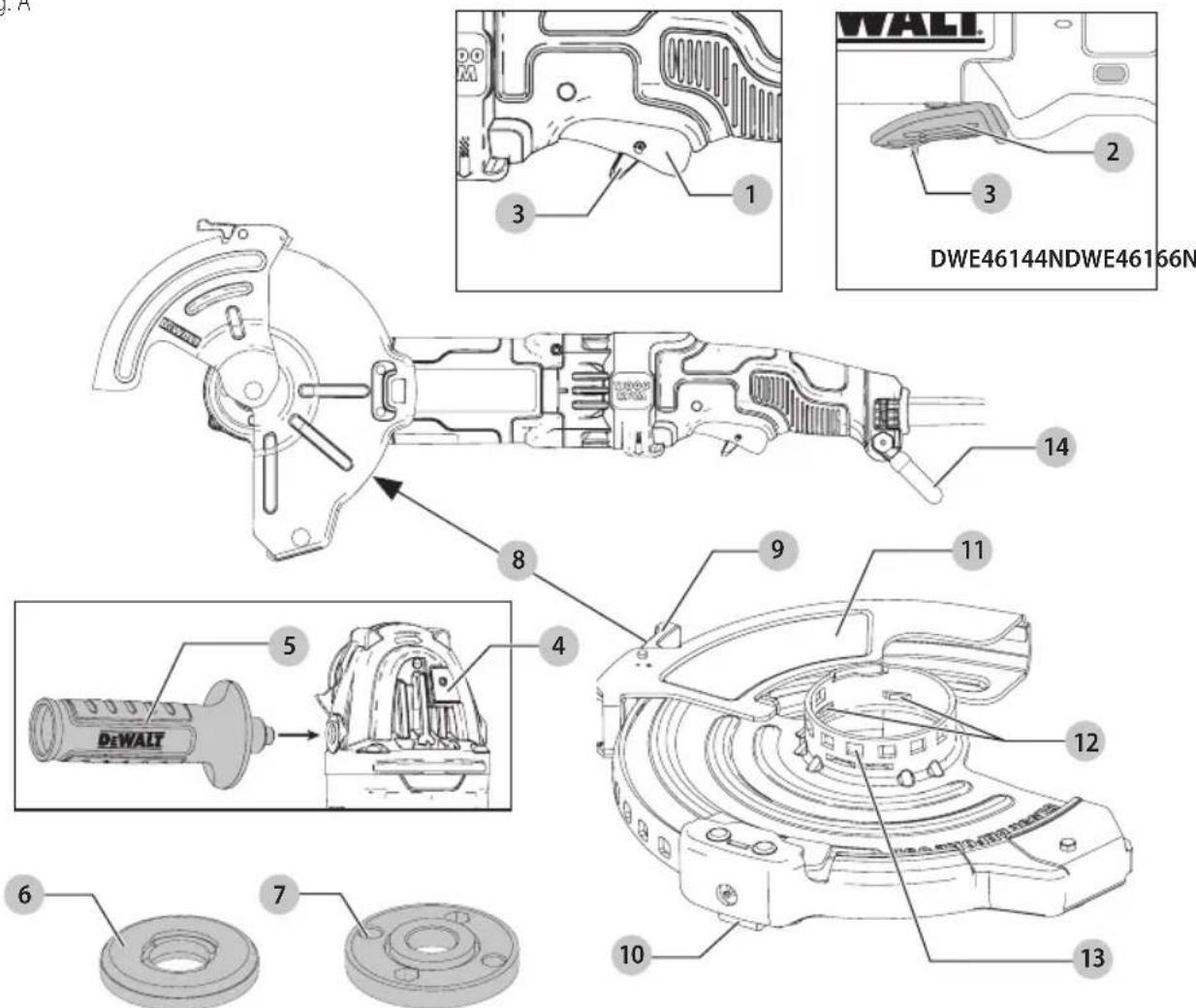 DEWALT DWE46166N - Definitions: Safety Alert Symbols and Words - 1