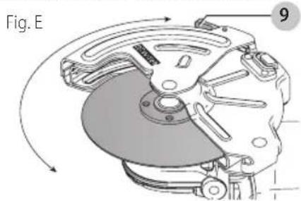 DEWALT DWE46166N - To Adjust the Heavy-Duty Cut-off Guard: (Fig. D, E) - 1