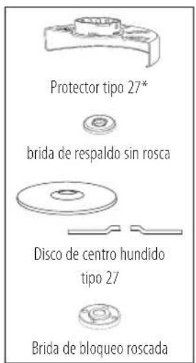 DEWALT DWE46166N - Discos de esmerilado de 115 mm (4,5") y 150 mm (6") - 1