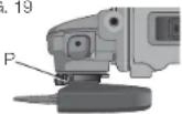 DEWALT D28114N - MONTAJE DEL PROTECTOR CERRADO (TIPO 1) (FIG. 18, 19) - 2