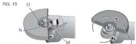 DEWALT D28114N - MOUNTING CLOSED (TYPE 1) GUARD (FIG. 18, 19) - 1