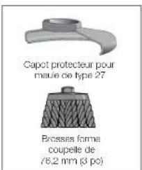 DEWALT D28114N - Brosses métallique à touret - 1