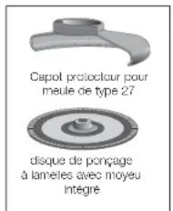 DEWALT D28114N - Disques de ponçage à lamelles de 114,3 mm et 127 mm (4-1/2 et 5 po) - 1
