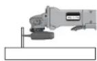 DEWALT D28114N - EDGE GRINDING WITH GRINDING WHEELS (FIG. 12) - 2