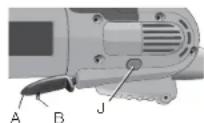 DEWALT D28114N - DISPOSITIF DE VERROUILLAGE DE LA BROCHE (FIG. 8) - 1