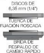 DEWALT D28114N - MONTAJE DE DISCOS SIN CUBO (FIG. 9, 10) - 3