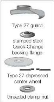 DEWALT D28114N - 6" (152 mm) Grinding Wheels - 6