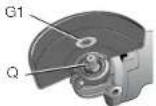 DEWALT D28114N - MONTAJE DE DISCOS SIN CUBO (FIG. 9, 10) - 1
