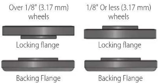 DEWALT DWE43140 - Mounting Non-Hubbed Wheels (Fig. E) - 1