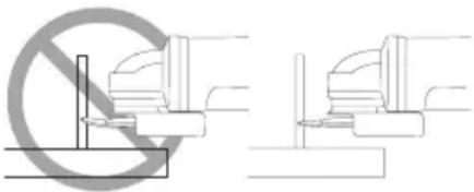 DEWALT DWE43140 - Edge Grinding and Cutting (Fig. J) - 1