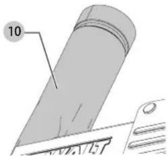 DEWALT DWE46202 - Extracción de polvo (Fig. F) - 3