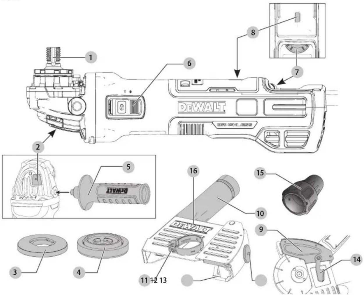 DEWALT DWE46202 - Definitions: Safety Alert Symbols and Words - 1