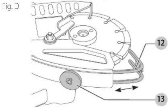 DEWALT DWE46202 - Depth of Cut Adjustment (Fig. D) - 1