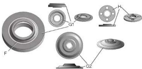 DEWALT D28066N - COMPONENTS (Fig. 1) - 3