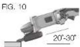 DEWALT D28066N - SURFACE GRINDING WITH GRINDING WHEELS (FIG. 10) - 1