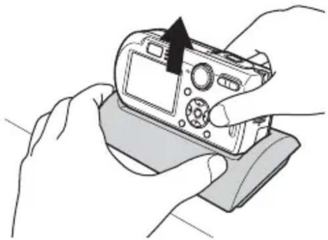 SONY CSSPHA - Remove the camera from the Cyber-shot Station. - 1