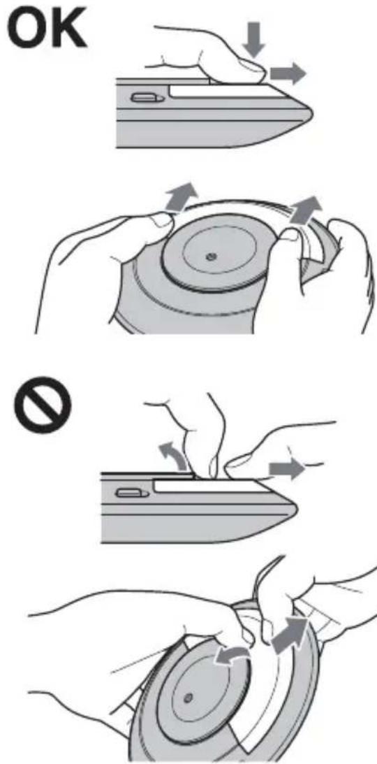 SONY IPTDS2 - Inserimento delle batterie - 1