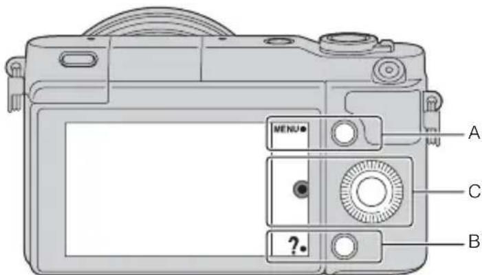 SONY NEX3NY - Touches programmables - 1