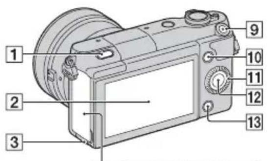 SONY NEX3NY - Identification des pieces - 4