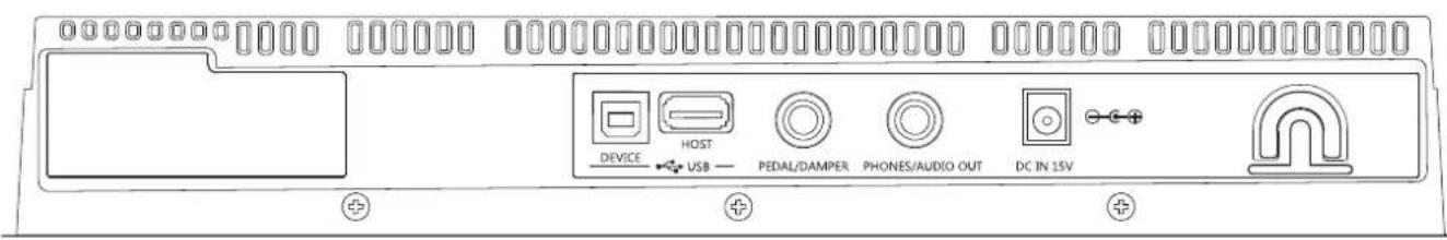 KORG PA300 - Panneau arrête - 1