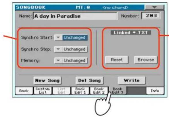 KORG PA300 - Editor les entrées - 3