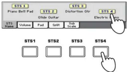 KORG PA300 - Single Touch Settings (STS) - 2