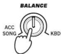 KORG PA300 - Balance entre le Style et le clavier - 1