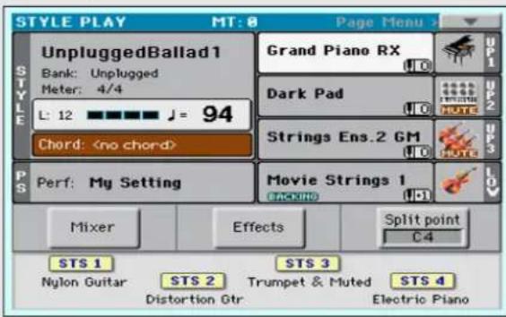 KORG PA300 - Activer 'Easy Mode' - 7
