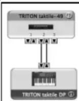 KORG Triton taktile 49 - Ajustes en «Audio MIDI Setup» - 1