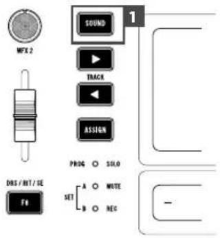 KORG Triton taktile 49 - Control de software - 1