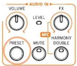 KORG PA1000 - Activer et régler les voix d'harmonie - 1