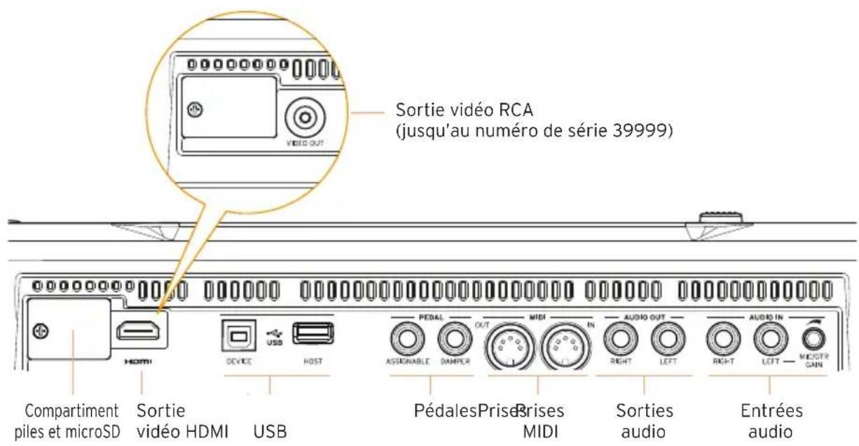 KORG PA1000 - Prise d'alimentation - 1