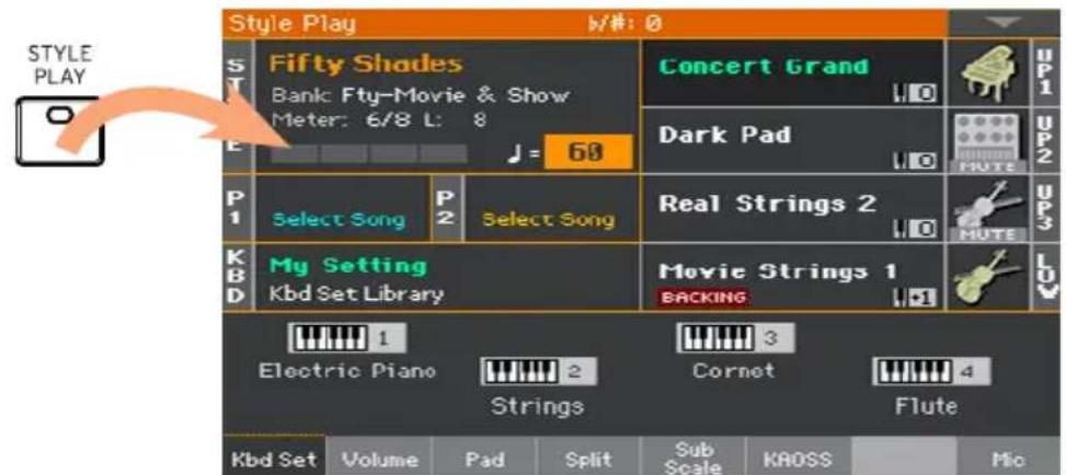 KORG PA1000 - Sélectionner une page - 1