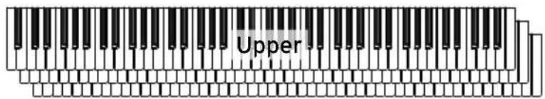 KORG PA1000 - Activier/couper lessons du clavier - 1