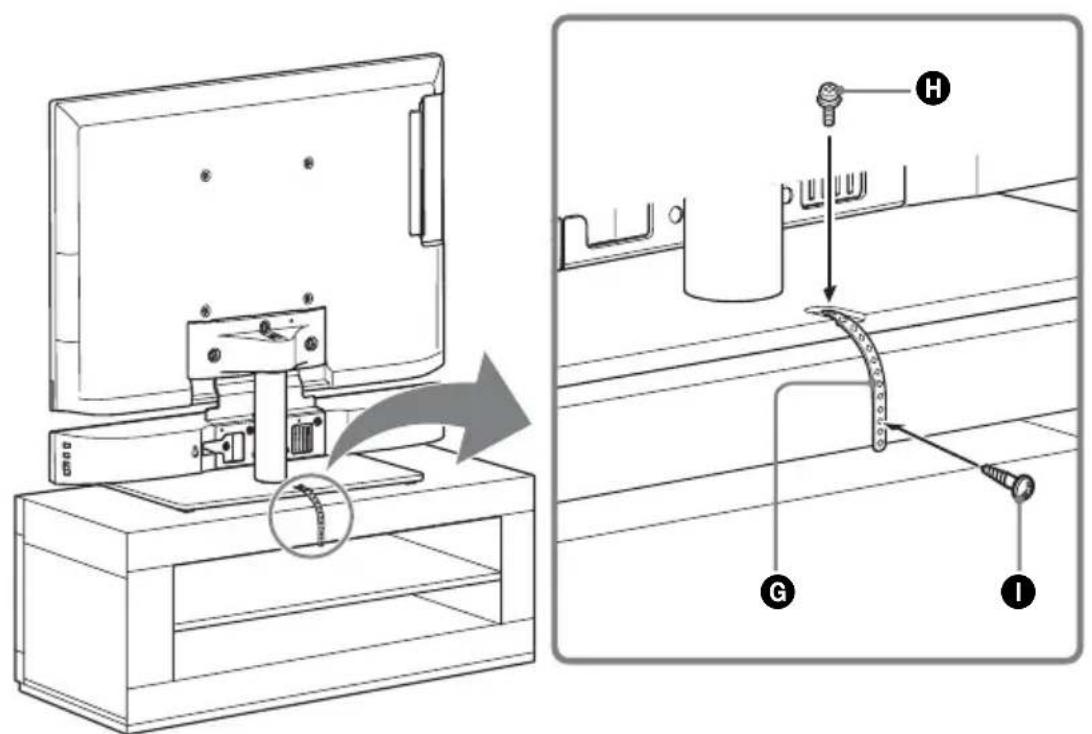 SONY WS32SE1B - Cuando instale el televisor en el estante - 1