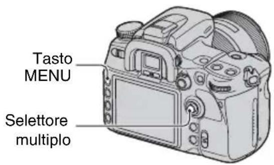 SONY Alpha DSLRA700Z - Impostazione della fotocamera - 1