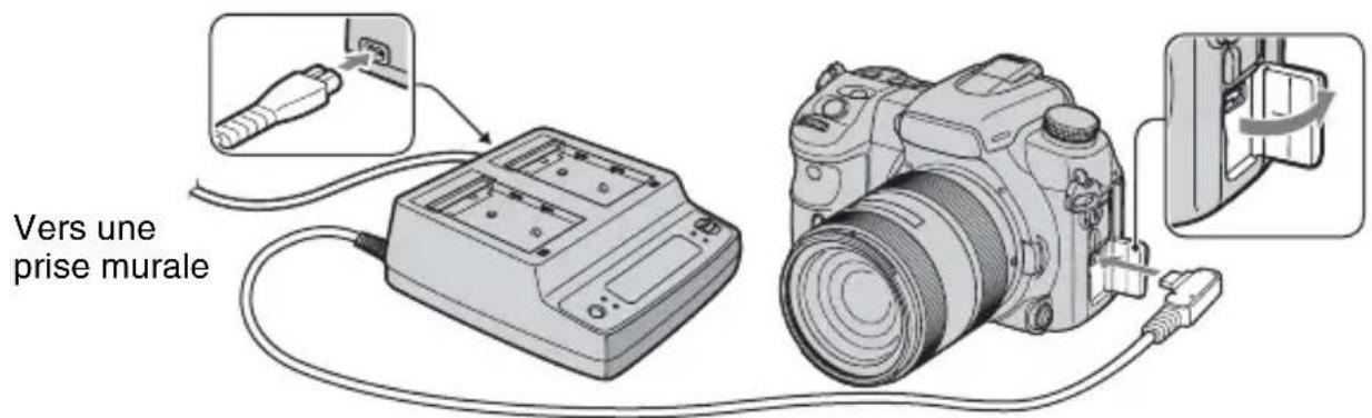 SONY Alpha DSLRA700Z - AC-VQ900AM Adaptateur secteur/chargeur - 1