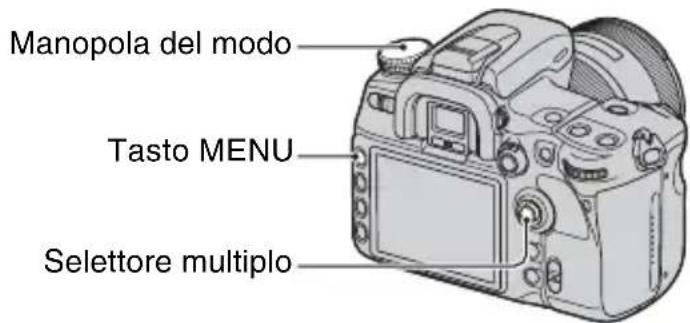 SONY Alpha DSLRA700Z - Registrazione delle impostazioni personalizzate - 1