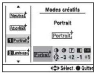 SONY Alpha DSLRA700Z - Pour modifier des styles d'image pour la boîte de style - 2