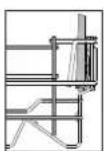 HOTPOINT HIC 3C26 CW - FOLDABLE FLAPS WITH ADJUSTABLE POSITION - 1