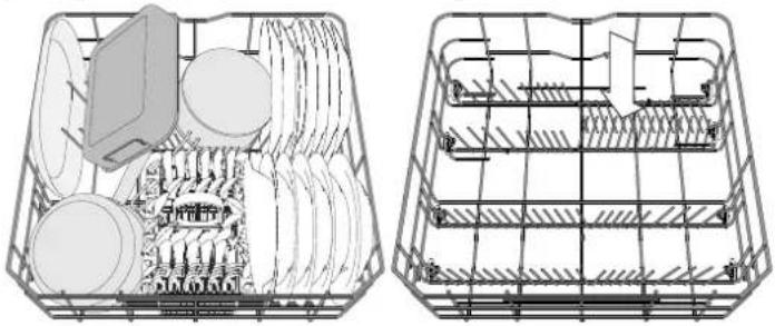 HOTPOINT HIC 3C26 CW - LOWER RACK - 1