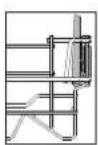 HOTPOINT HIC 3C26 CW - AJUSTER LA HAUTEUR DU PANIER SUPÉRIEUR - 2