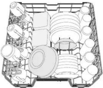HOTPOINT HIC 3C26 CW - LOADING THE RACKS - 1