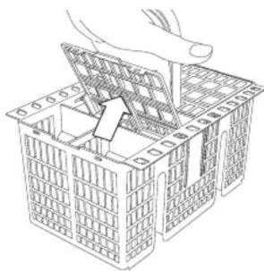 HOTPOINT HIE 2B19 C N - CUTLERY BASKET - 1