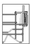 HOTPOINT HIE 2B19 C N - ZLOZLJIVA POLICKA Z NASTAVLJIVIM POLOZAJEM - 1