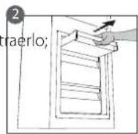PRIVILEG PVB 476 SE - Procedimiento para limpar el accesorio libre de escarcha - 2
