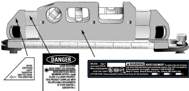 BLACK & DECKER BDL260S - Consignes de sécurité - 1