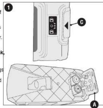 BLACK & DECKER BDL100AV - USING THE TEMPORARY WALL MOUNTING SUCTION CUP - 1